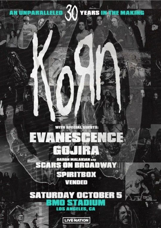 Korn Ticket Tonight 70