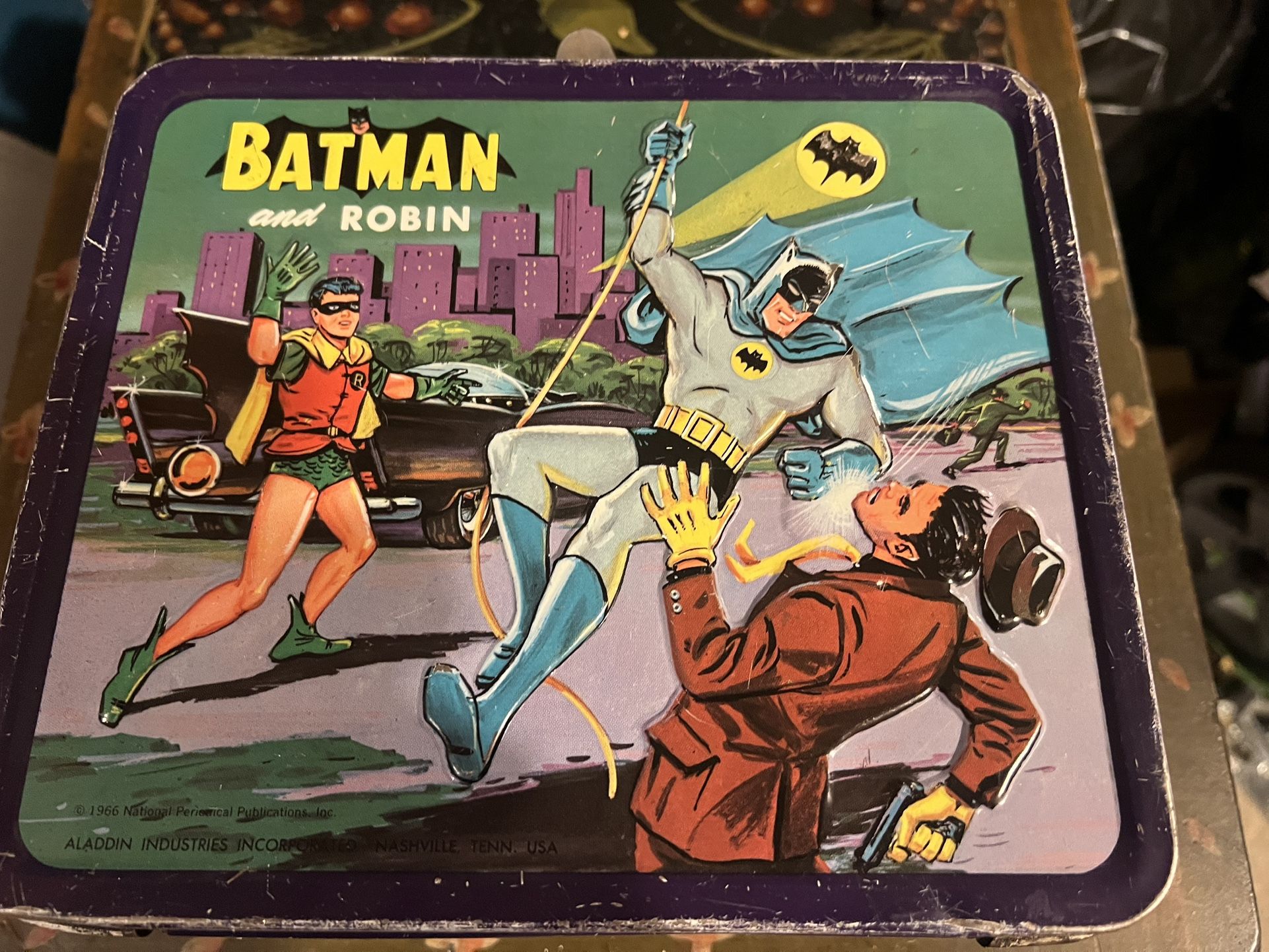 1966 Vintage Batman Lunch Box 