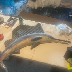 Big Wooden Swordfish