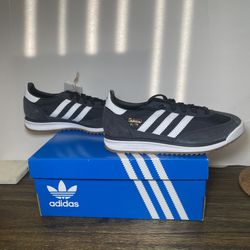 adidas SL 72 RS J Core Black White Gum IH8078 Youth Size 5 Women 6.5 Retro Shoes