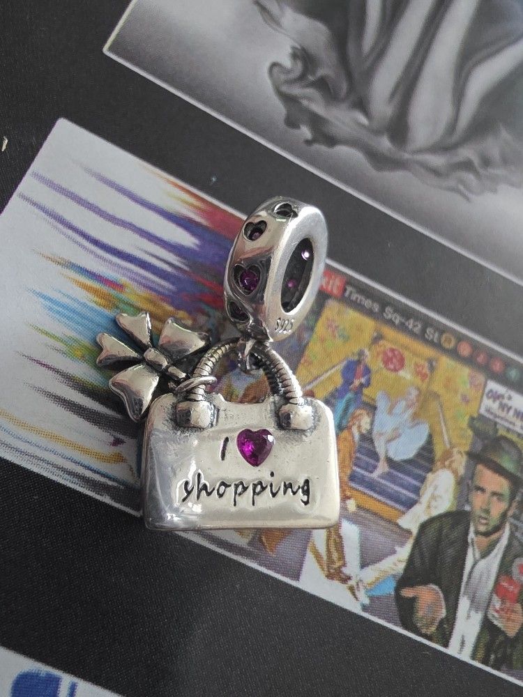 Pandora I ❤️ Shopping Charm