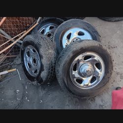 Set De  4  Rines R15 De 6 Ollos   Para 92 Dodge Dakota