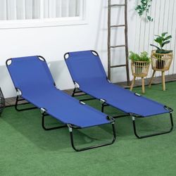 Folding Chaise Lounge Pool Chairs