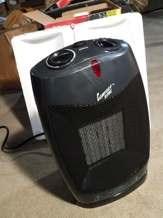 Oscillating Ceramic heater