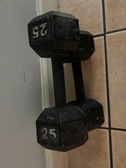 Dumbbells 25lb