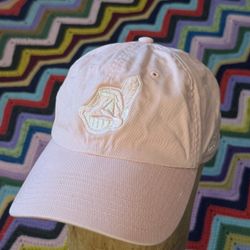 Pink Cleveland Indians Wahoo NEW ERA hat