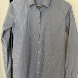Blue Stripe Shirt (UNIQLO)