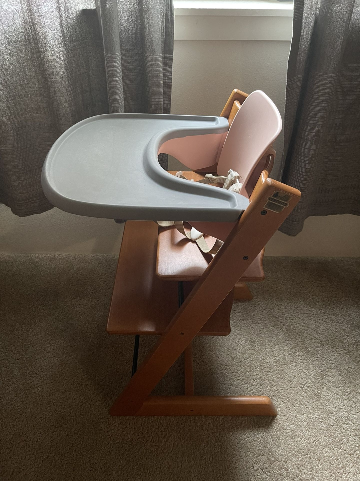 Stokke Tripp Trapp High Chair Includes Baby Set And Tray