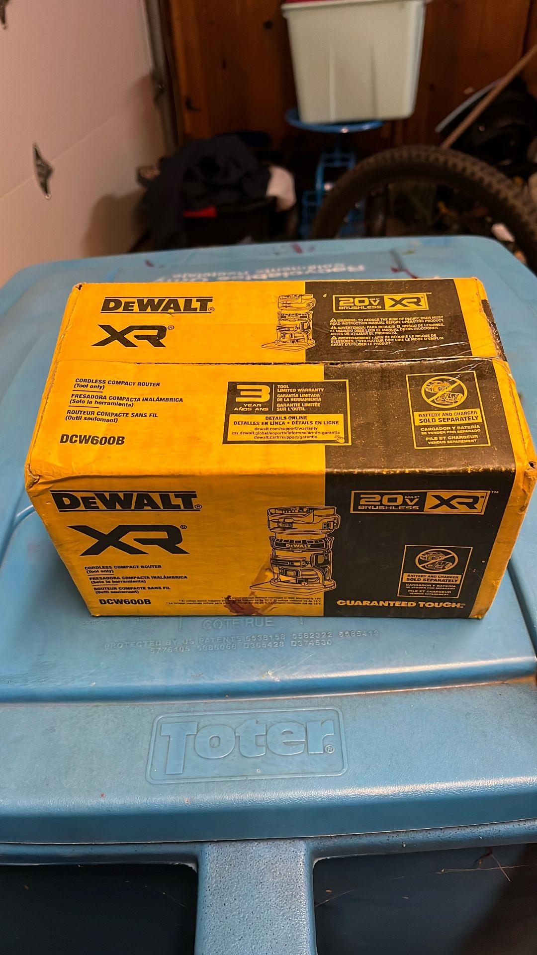 Dewalt Cordless Compact Router
