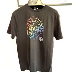 NWOT New Fanatics Women's Size Large Indiana Fever Team T-Shirt Short Sleeve