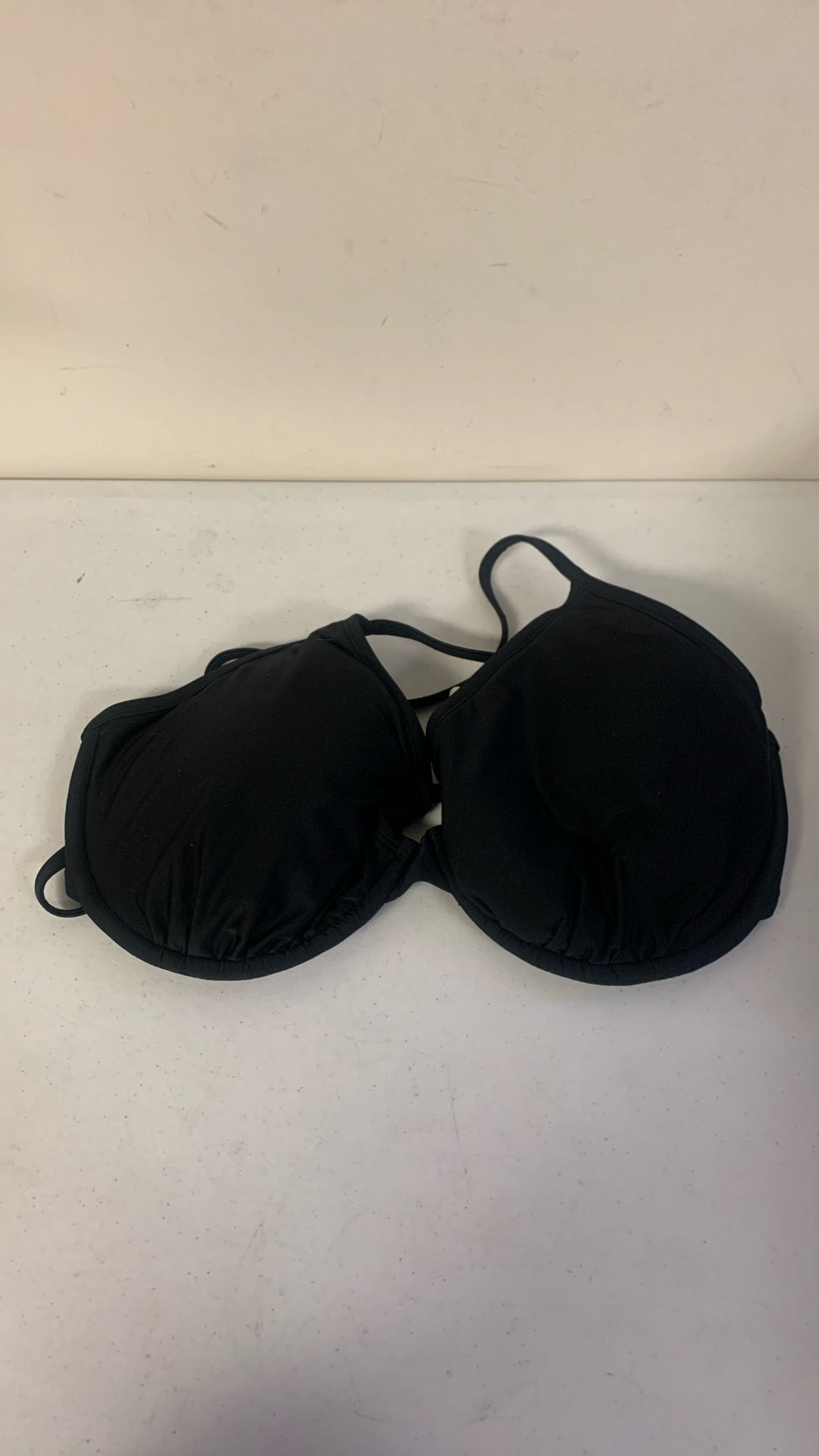 Body Glove Women’s Standard Bikini Bra. Sz F. Black. Pg