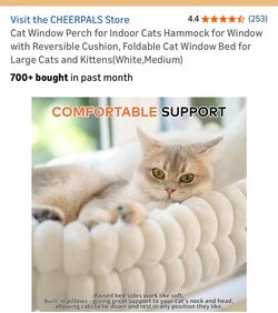 CHEERPALS new cloud, cat window perch