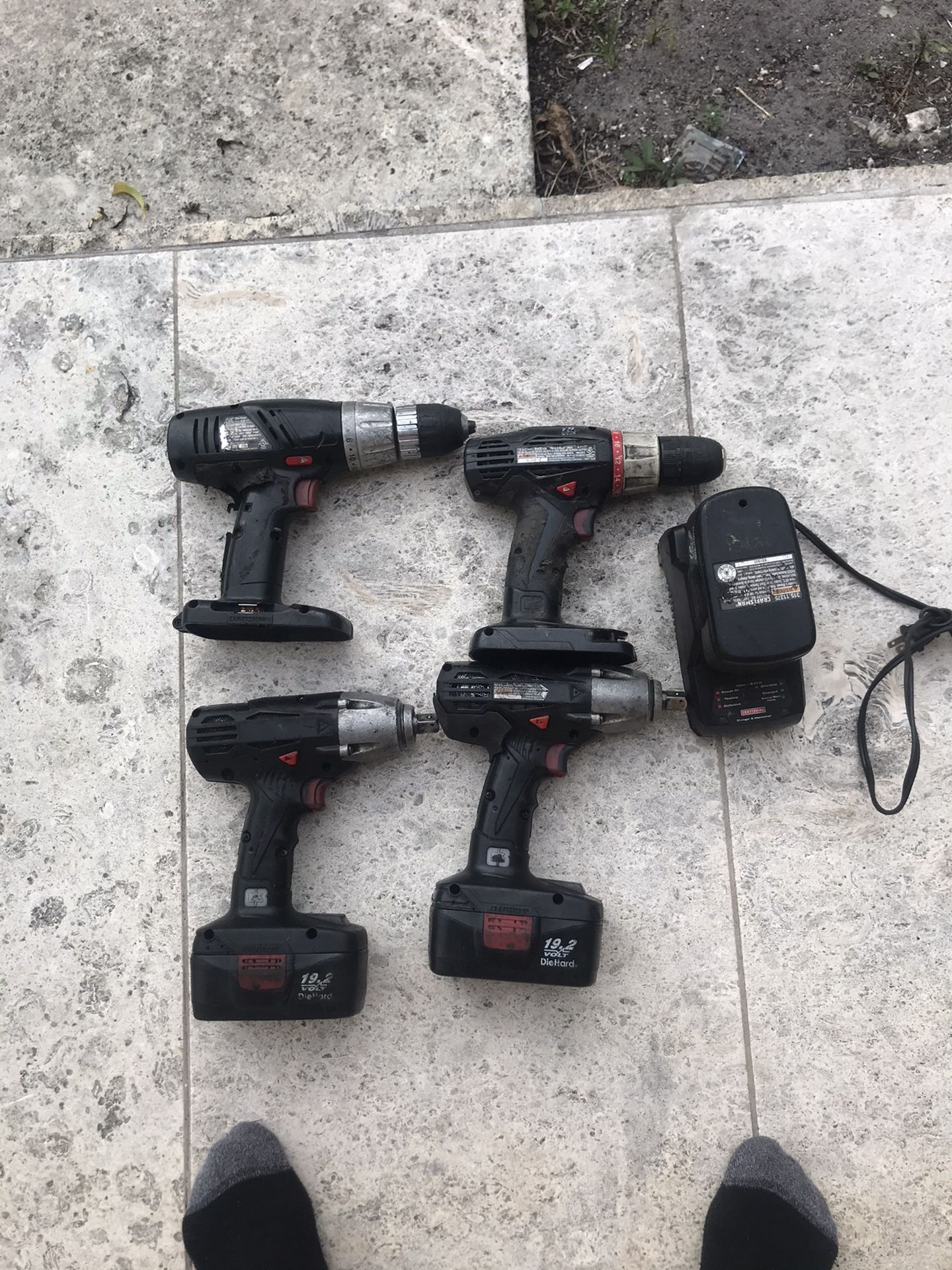 craftsman impact drill , small drill two impact gun for sale ‘charger is not working ‘