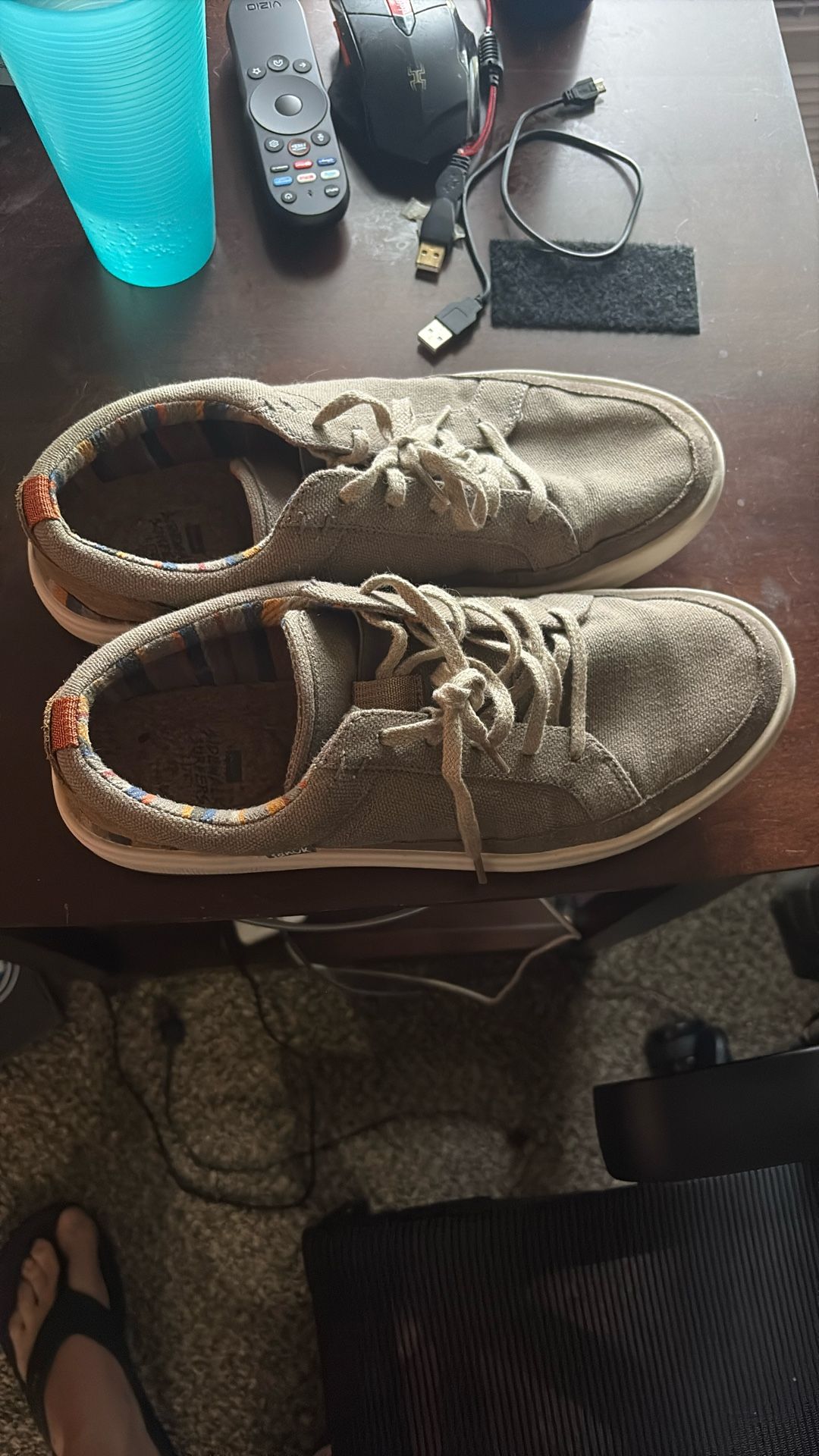 Sanuk Side Walk Surfers Size 10