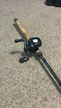 G-Loomis GLX 7’0” Heavy Fast Bait Caster Rod/ Shimano SLX 150 A Bait cast reel