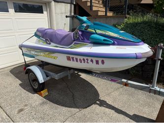 1997 Yamaha Wave Venture 760 jet ski with trailer