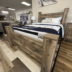 4 PC QUEEN BEDROOM SET 