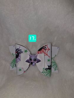 Handmade Halloween Hairbows