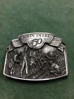 1837 John Deere. 1987. Belt buckle
