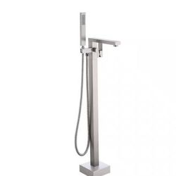 Freestanding Bathtub Faucet With Hand Shower