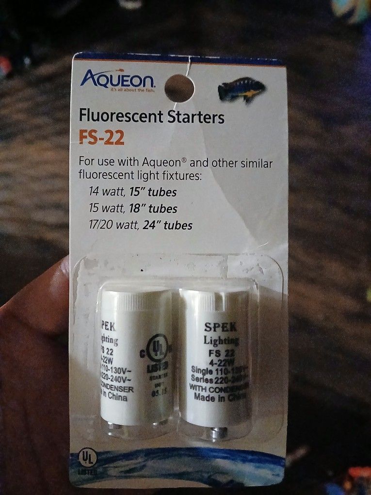 Aqueon Fluorescent Starters FS-22