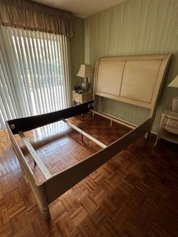 Queen bed frame