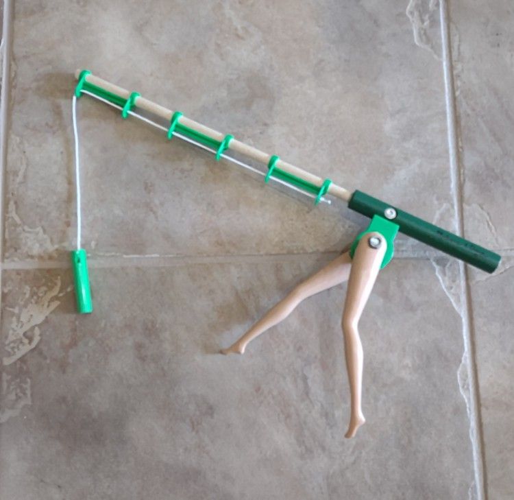 Sid Hero of Toy Story? Barbie Leg Fishing Pole 4 for Sale in Gilbert
