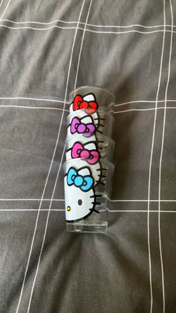 Hello kitty shot glasses