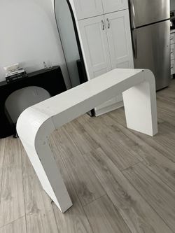 Living Spaces Curved Console