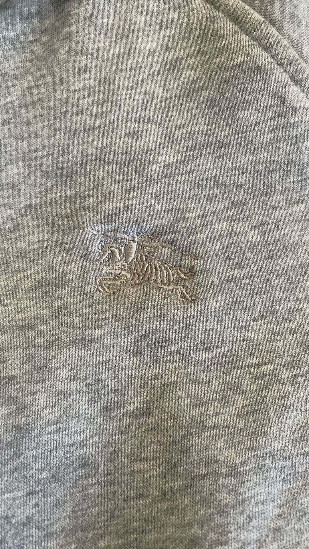 Mens Burberry Zip Up Size Large