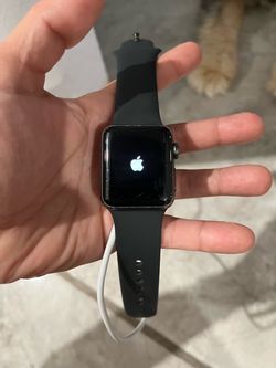Apple Watch Series 3 with Black Sport Band