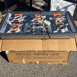 GE 36 In Built In Gas Cooktop