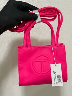 Small Pink Telfar Shopping Bag 4x6