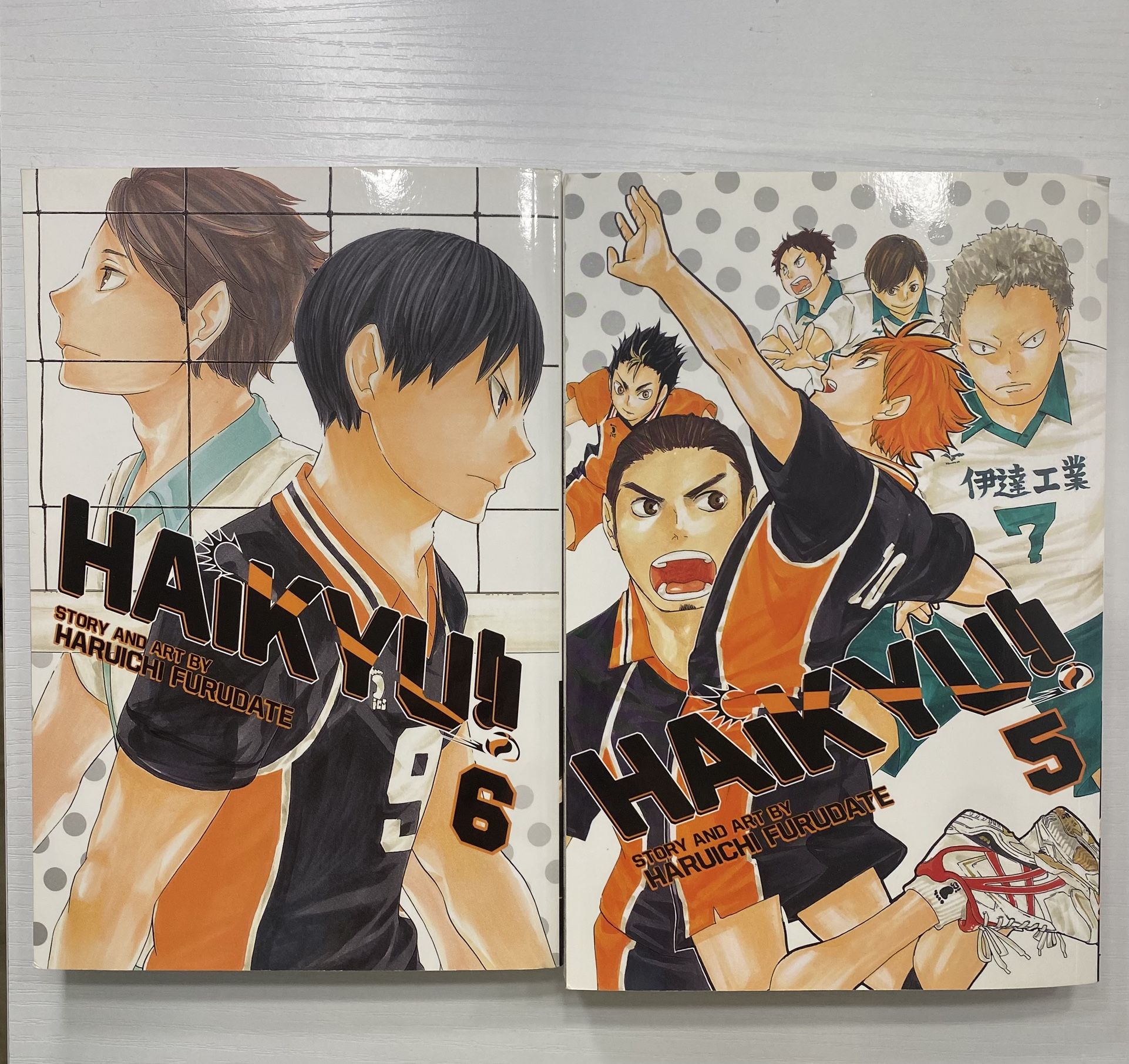 Haikyuu Manga Volume 5 + 6