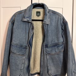 Women’s Denim Sherpa Jacket 