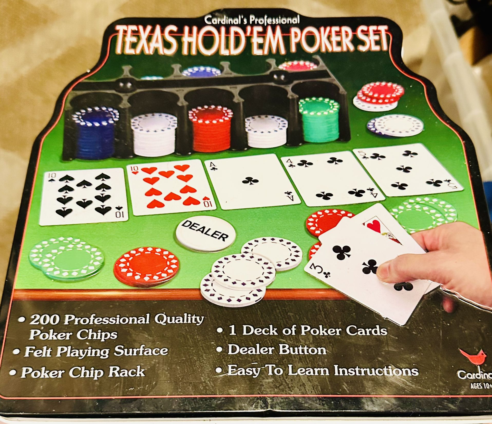 Texas Hold’em Poker Set Missing A Few 