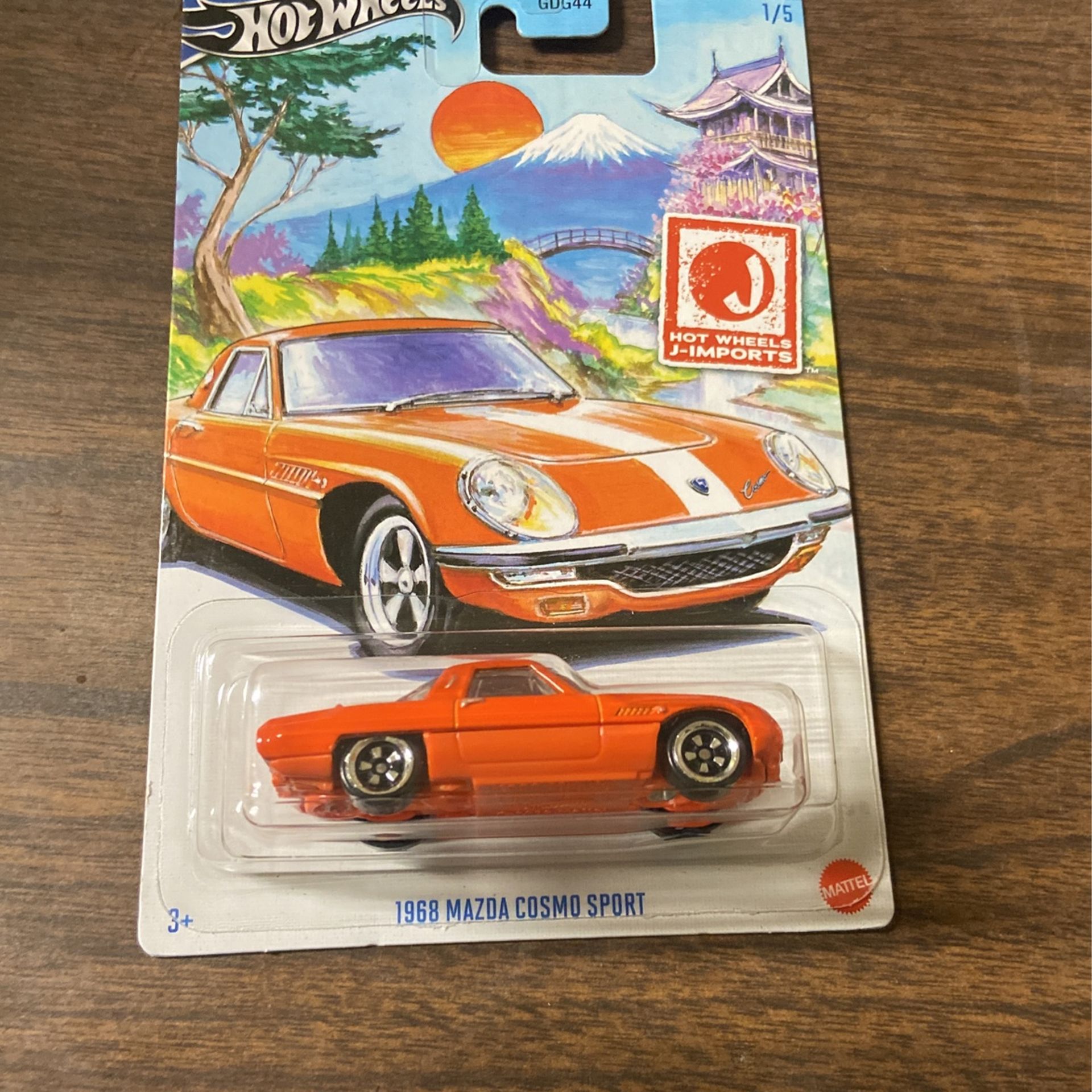 Hot Wheels 1968 Mazda Cosmo Sport -1/64 diecast car-J-imports