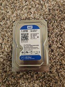 1 TB WD Blue Desktop Hardrive