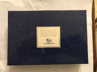 German/Bavarian Miniature porcelain tea set