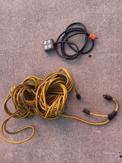 Heavy Duty Extension Cord And Box 