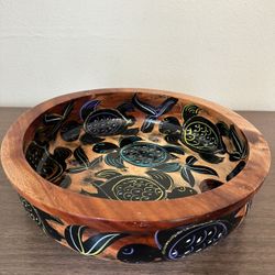 Handmade Bowl From Hawaii 