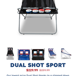 Pop-a-shot sport basketball game