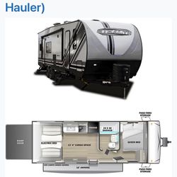 Toy hauler 18ft