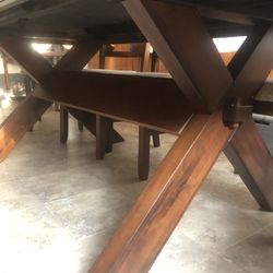 Table and chairs