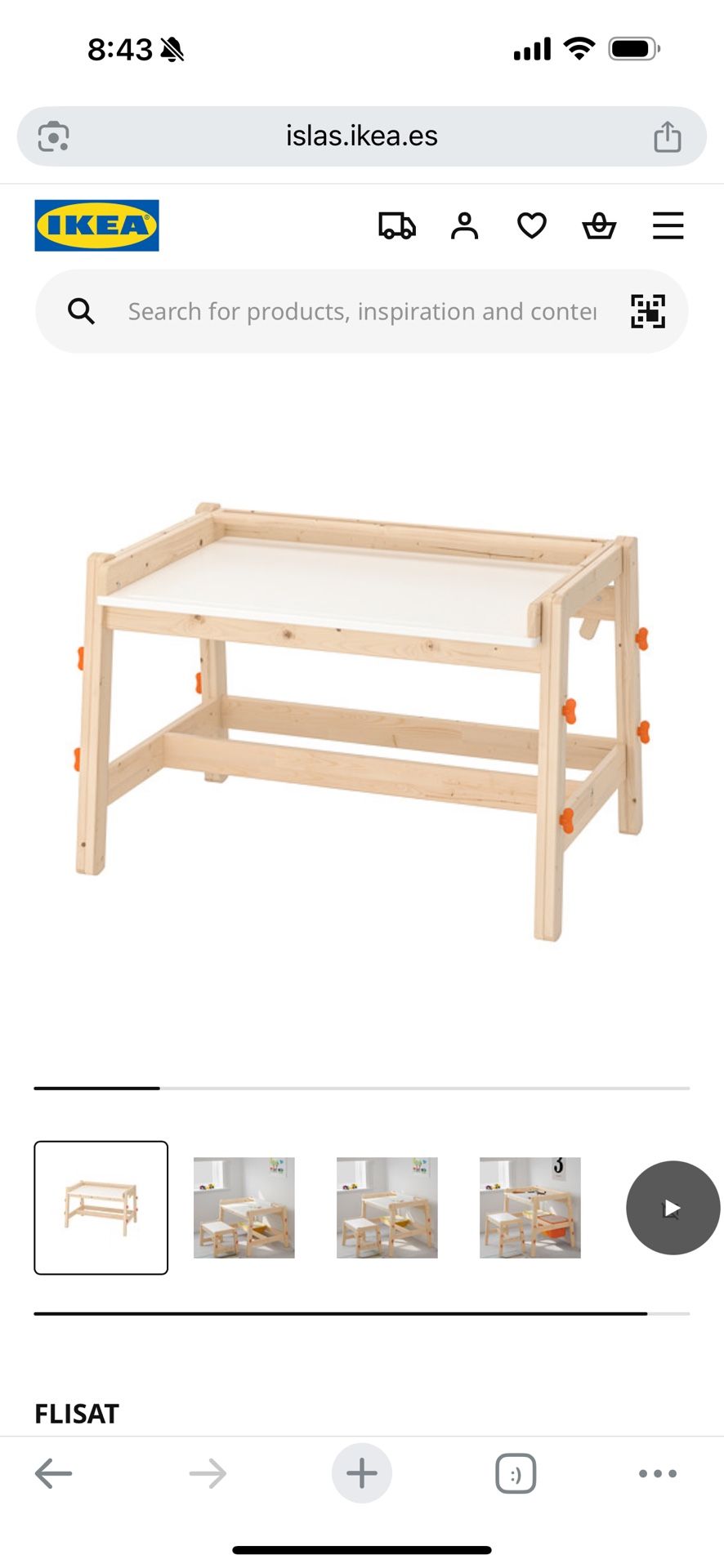 Flisat Kids Desk IKEA