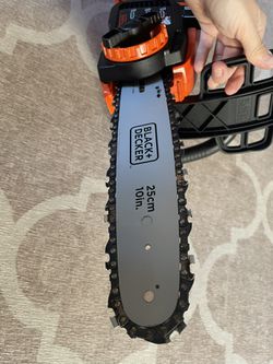BLACK+DECKER 20V Max Cordless Chainsaw, 10-Inch, Tool Only (LCS1020B)
