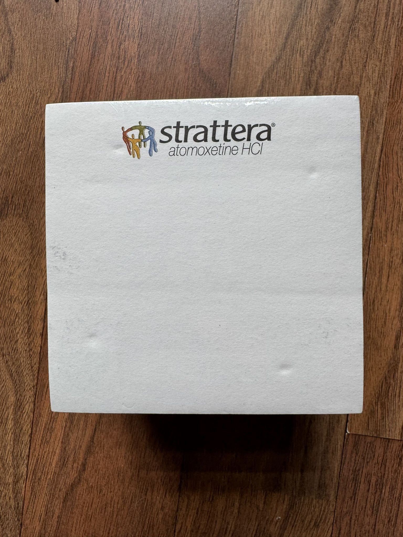 POST IT NOTE Cube Stattera Pharmaceutical Drug Rep Advertising Sealed Note Pad