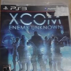 PS3 XCOM Enemy Unknown Game