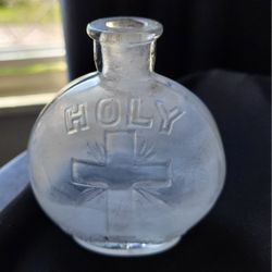 Vintage holy water bottle