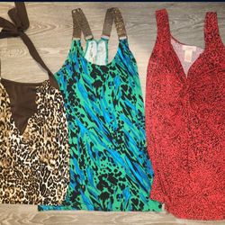 5 Sexy Summer Going Out Tank Tops Animal Print Hot Sexy Medium Vacation Halter